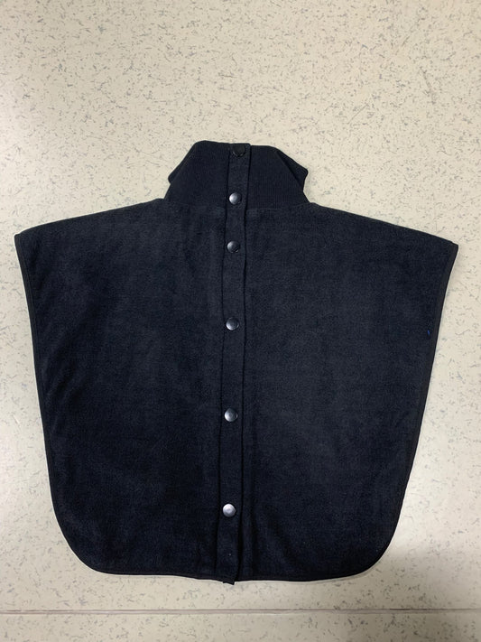 Turtleneck Hair-Bib - Black 3.0