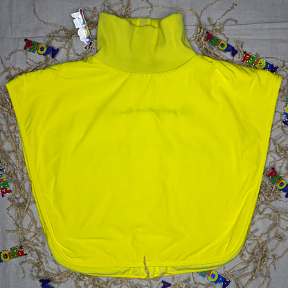 Turtleneck Hair-Bib - Yellow