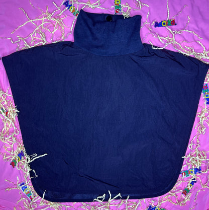 Turtleneck Hair-Bib - Black 2.0