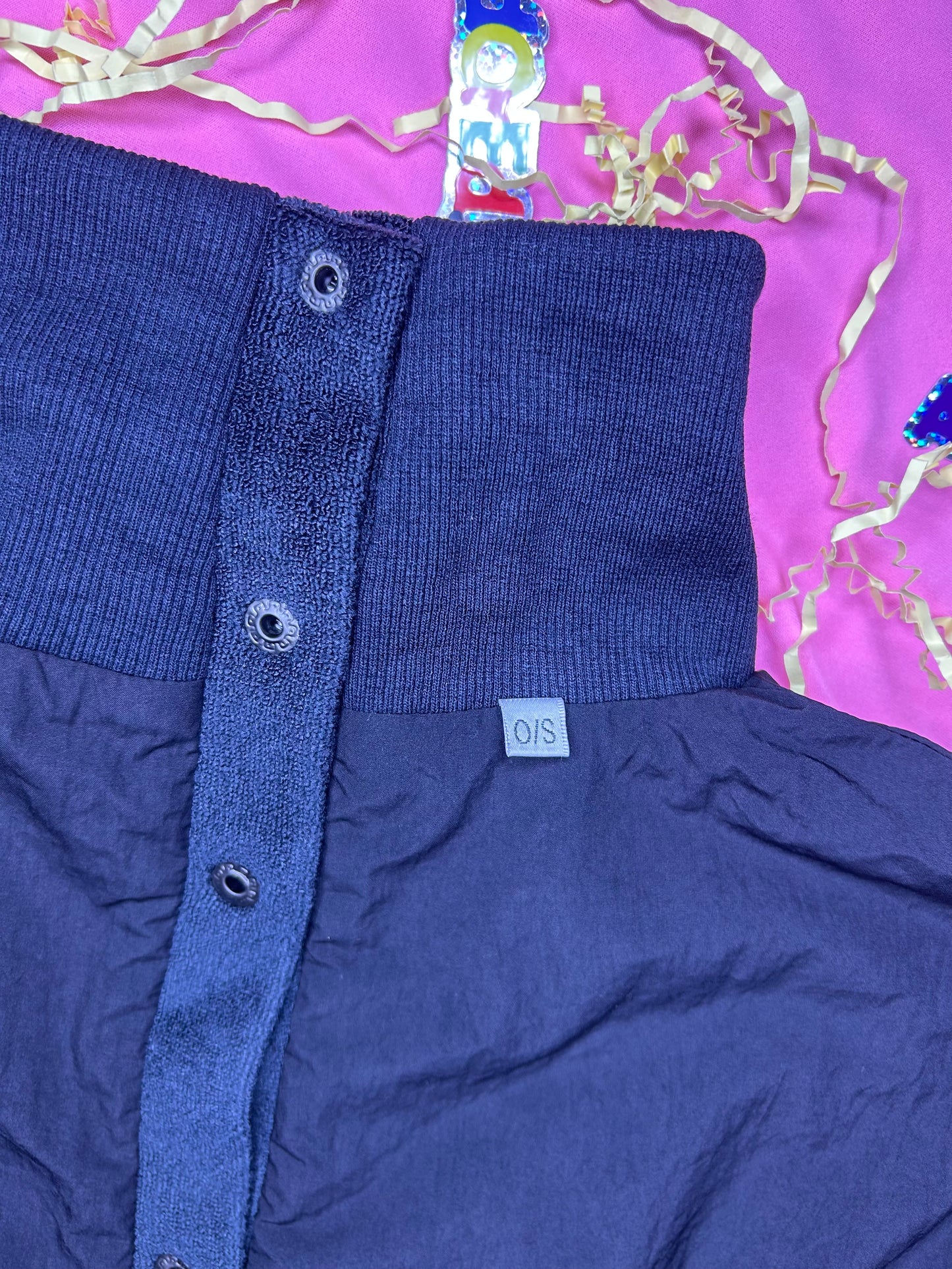 Turtleneck Hair-Bib - Black 2.0